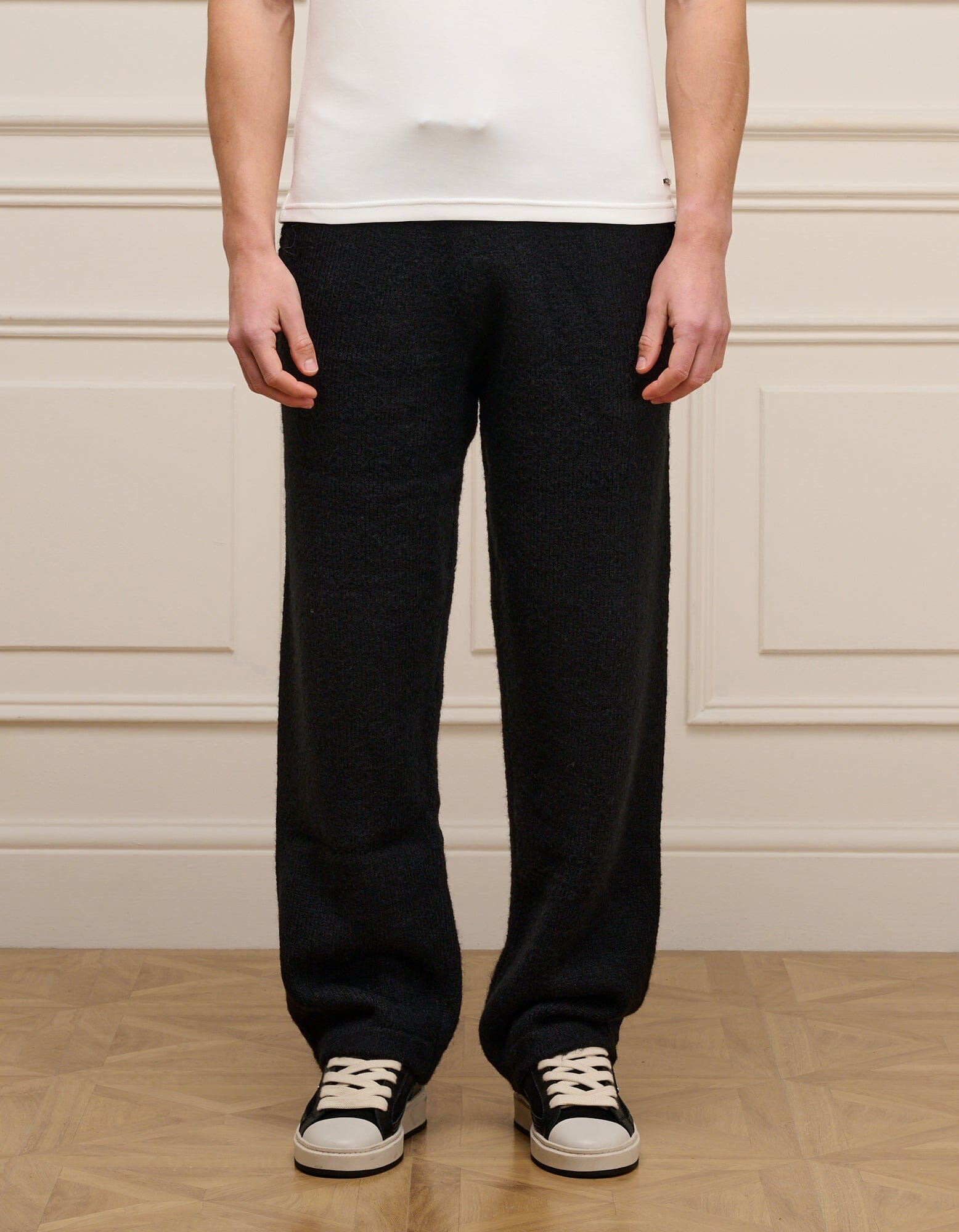 Black Knitted Jogger