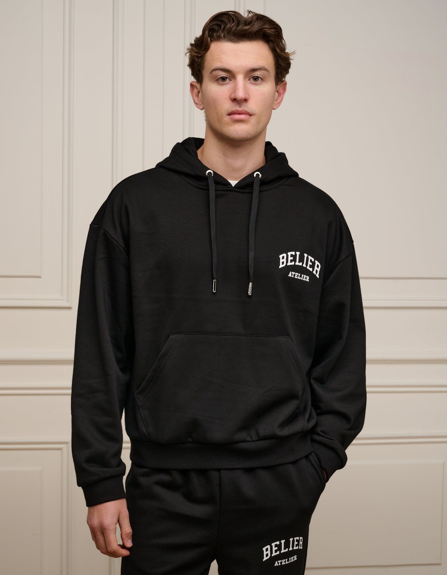 Black Campus Hoodie