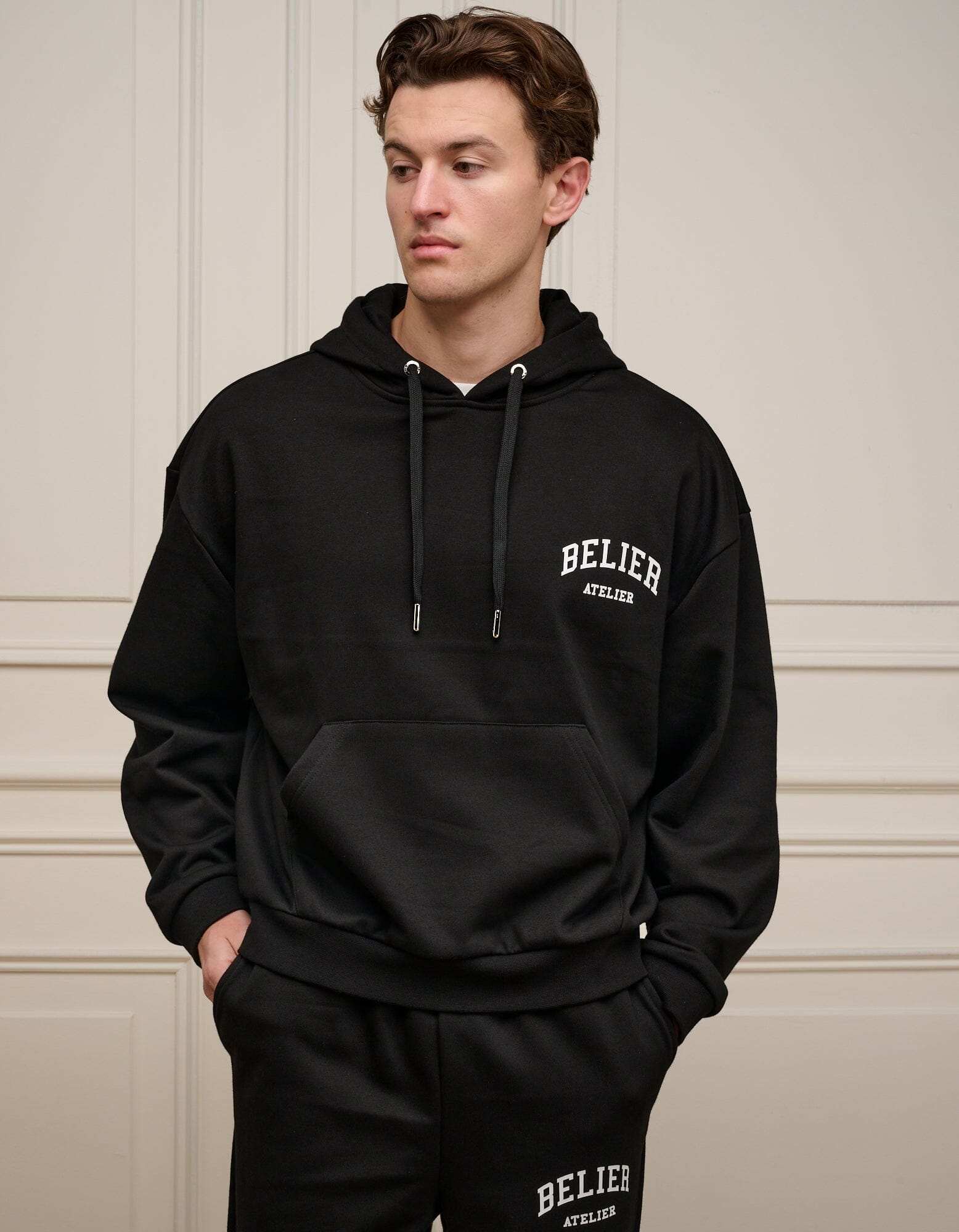 Black Campus Hoodie