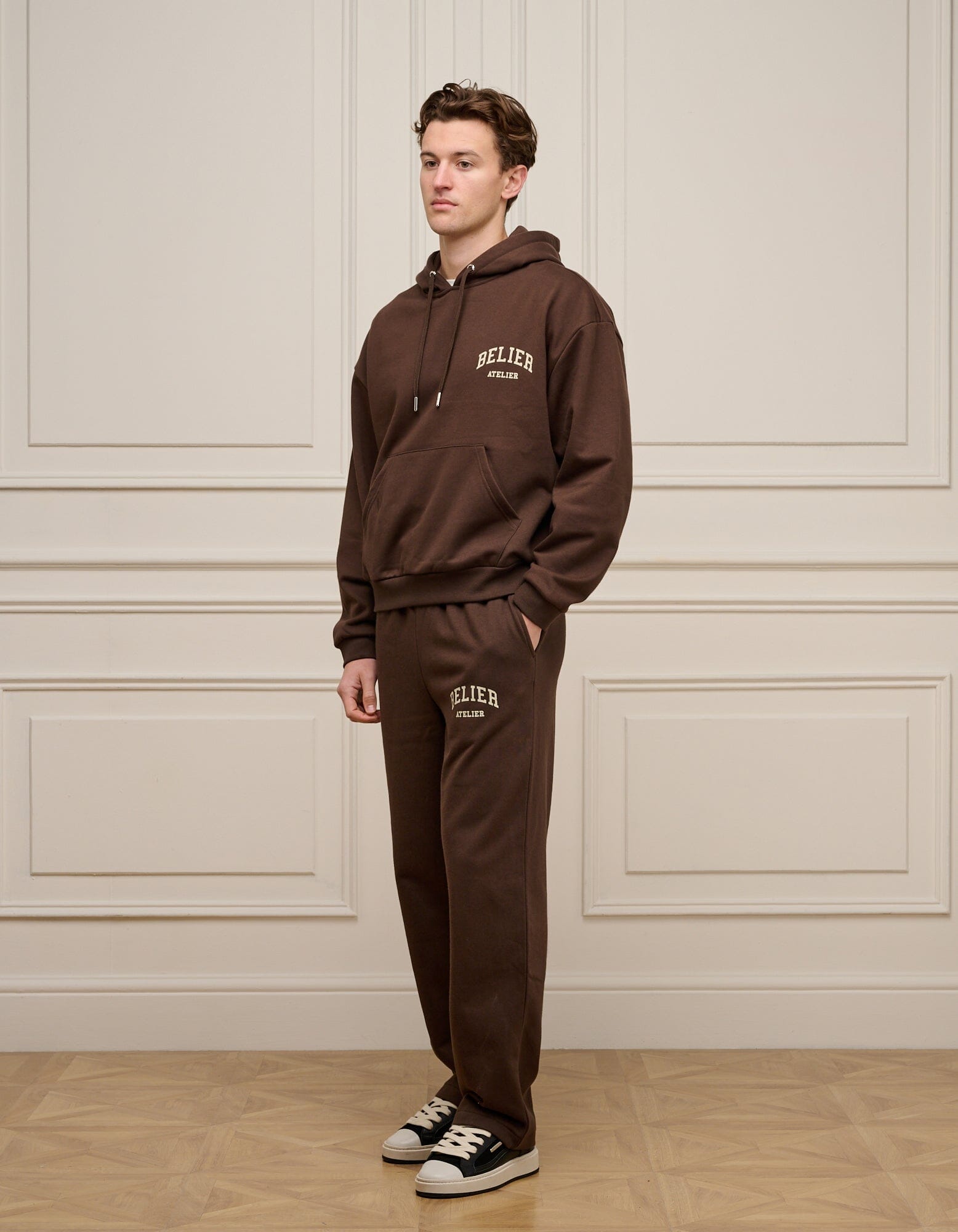Brown Campus Hoodie