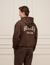 Brown Campus Hoodie