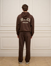 Brown Campus Hoodie