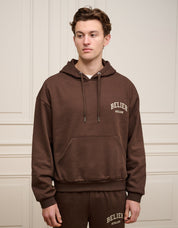 Brown Campus Hoodie