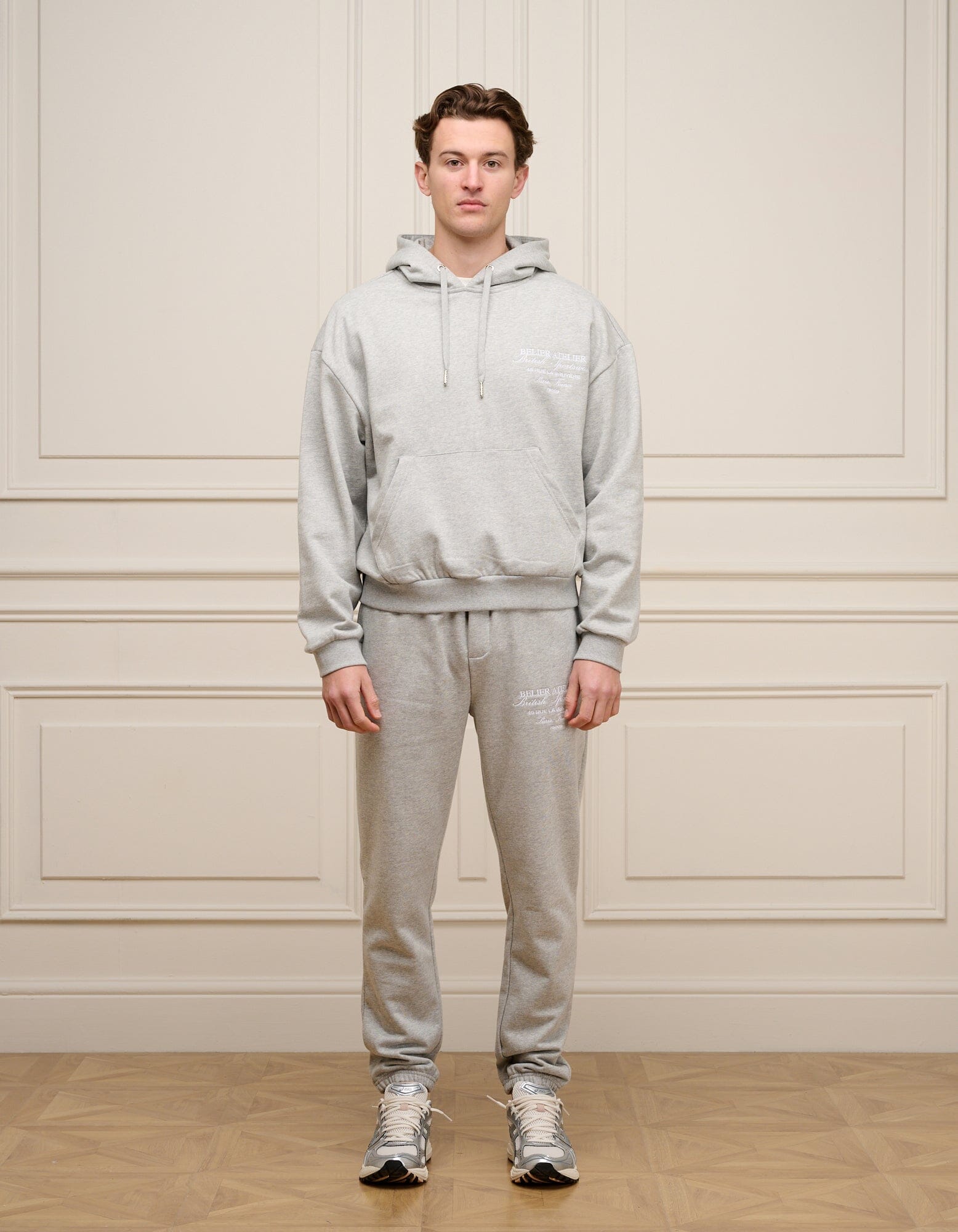 Grey Marl Atelier Hoodie