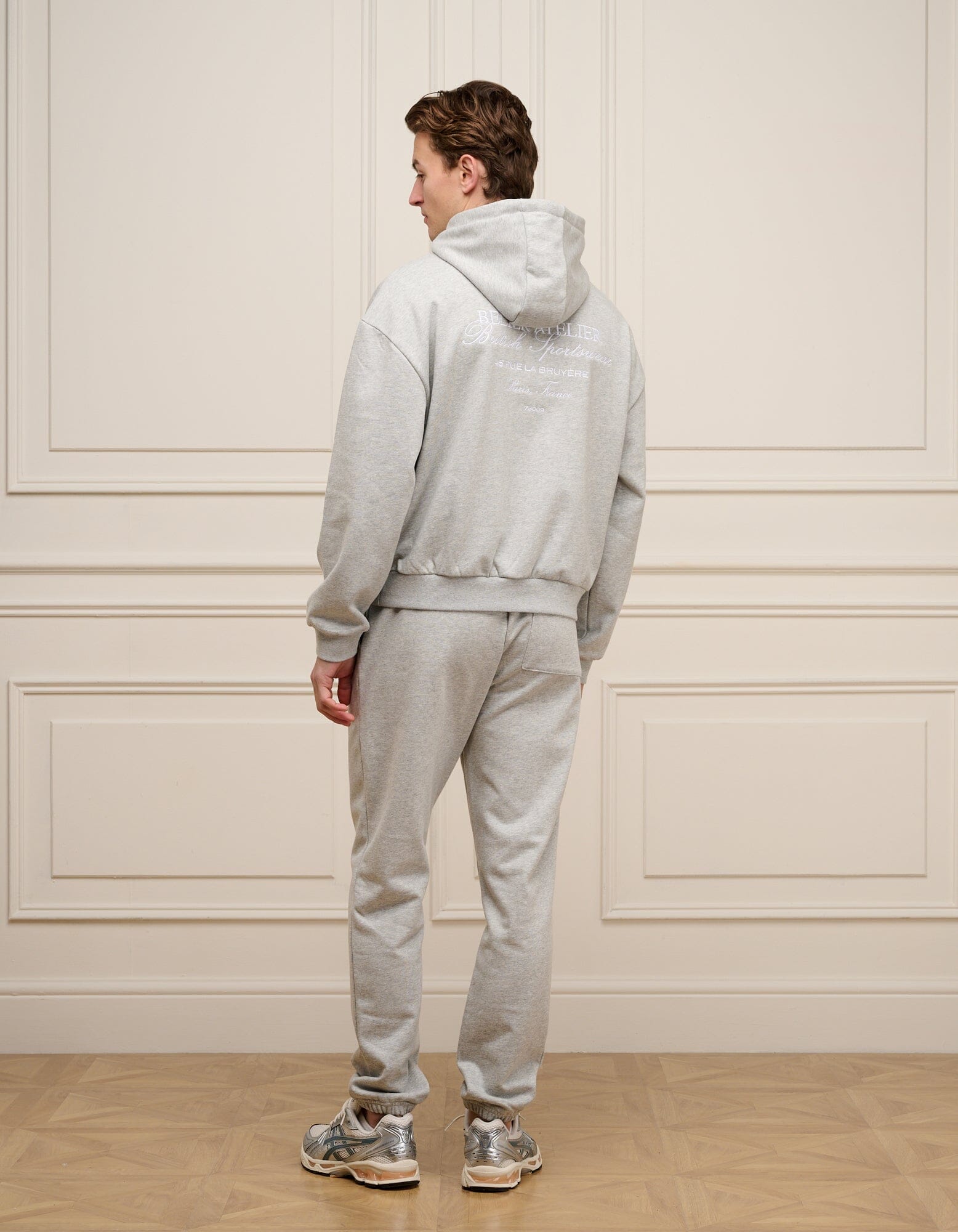 Grey Marl Atelier Hoodie