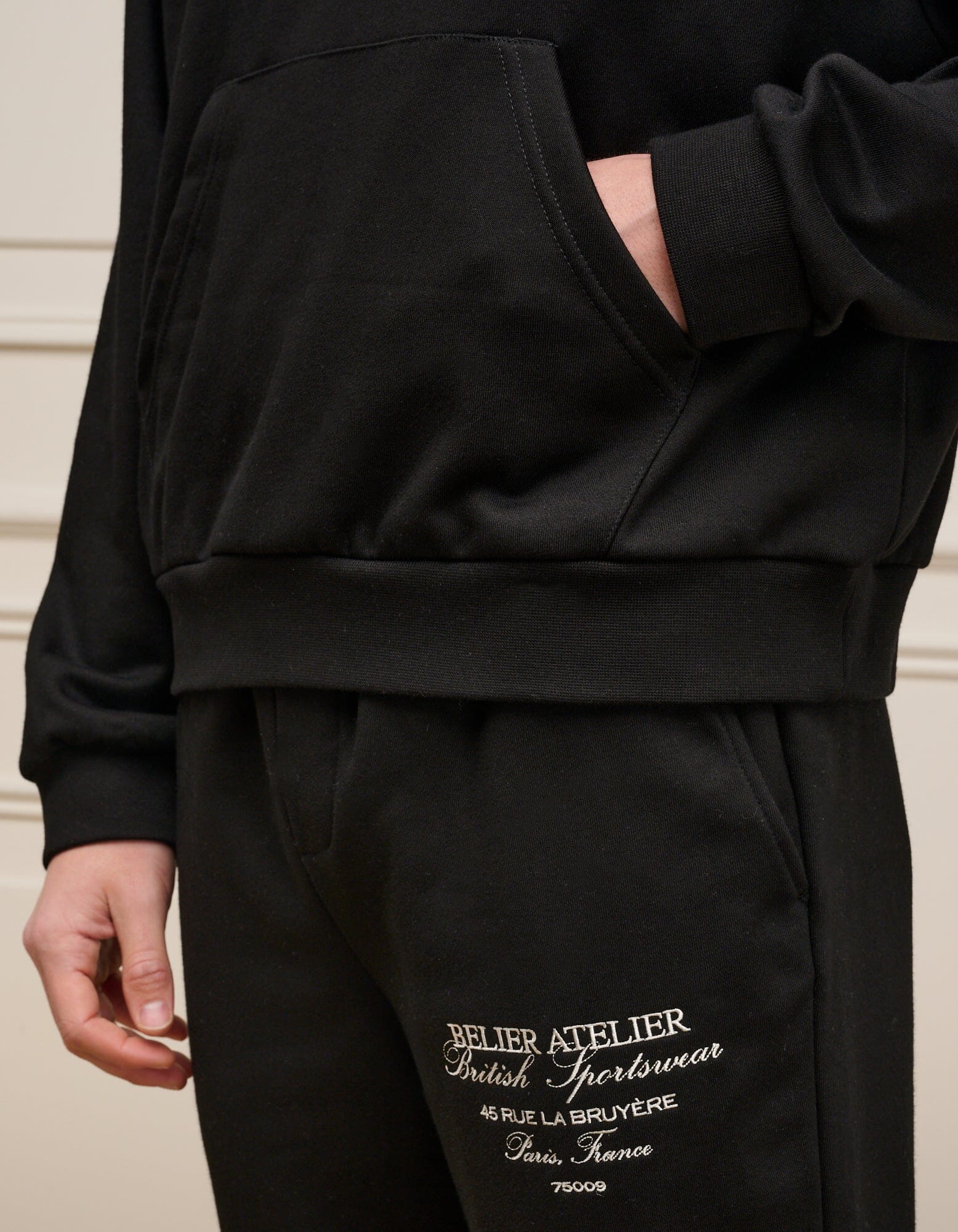 Black Atelier Hoodie