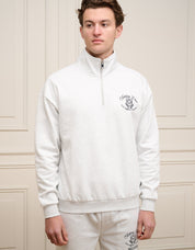 Snow Marl Athletic Club 1/4 Zip
