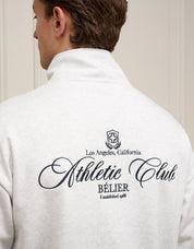 Snow Marl Athletic Club 1/4 Zip