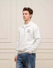 Snow Marl Athletic Club 1/4 Zip