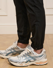 Black Essential Cuffed Trouser