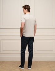 Pebble Knit Button S/S Polo