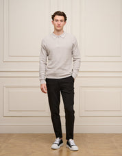 Pebble Textured Knit Polo