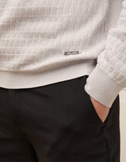 Pebble Textured Knit Polo