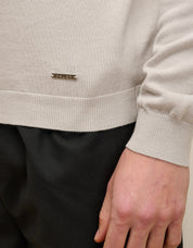 Pebble Knit Button L/S Polo