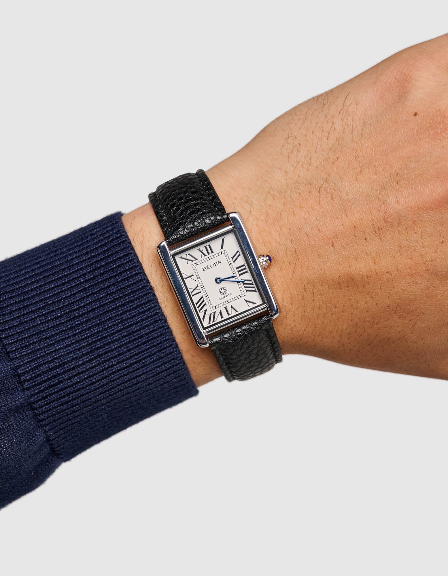 Black Moritz Tank Watch