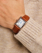 Tan Moritz Tank Watch