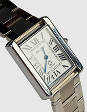 Silver Moritz Tank Watch