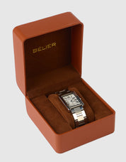 Silver Moritz Tank Watch