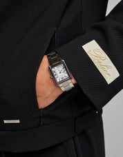 Silver Moritz Tank Watch