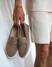 Suede Loafer Caramel