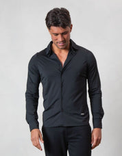 Black Essential Slim Fit Shirt