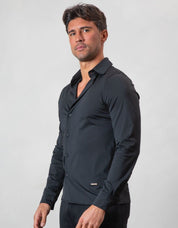 Black Essential Slim Fit Shirt