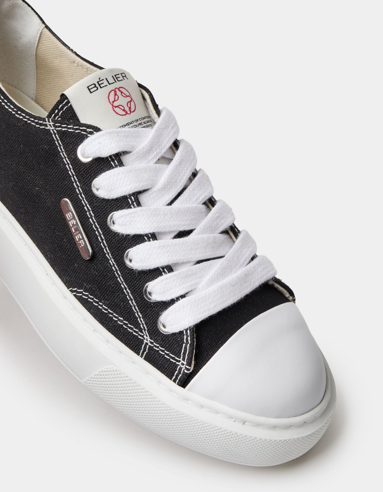 Rome Black/White Cupsole