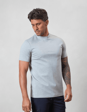 Premium Plain T-shirt Grey Marl