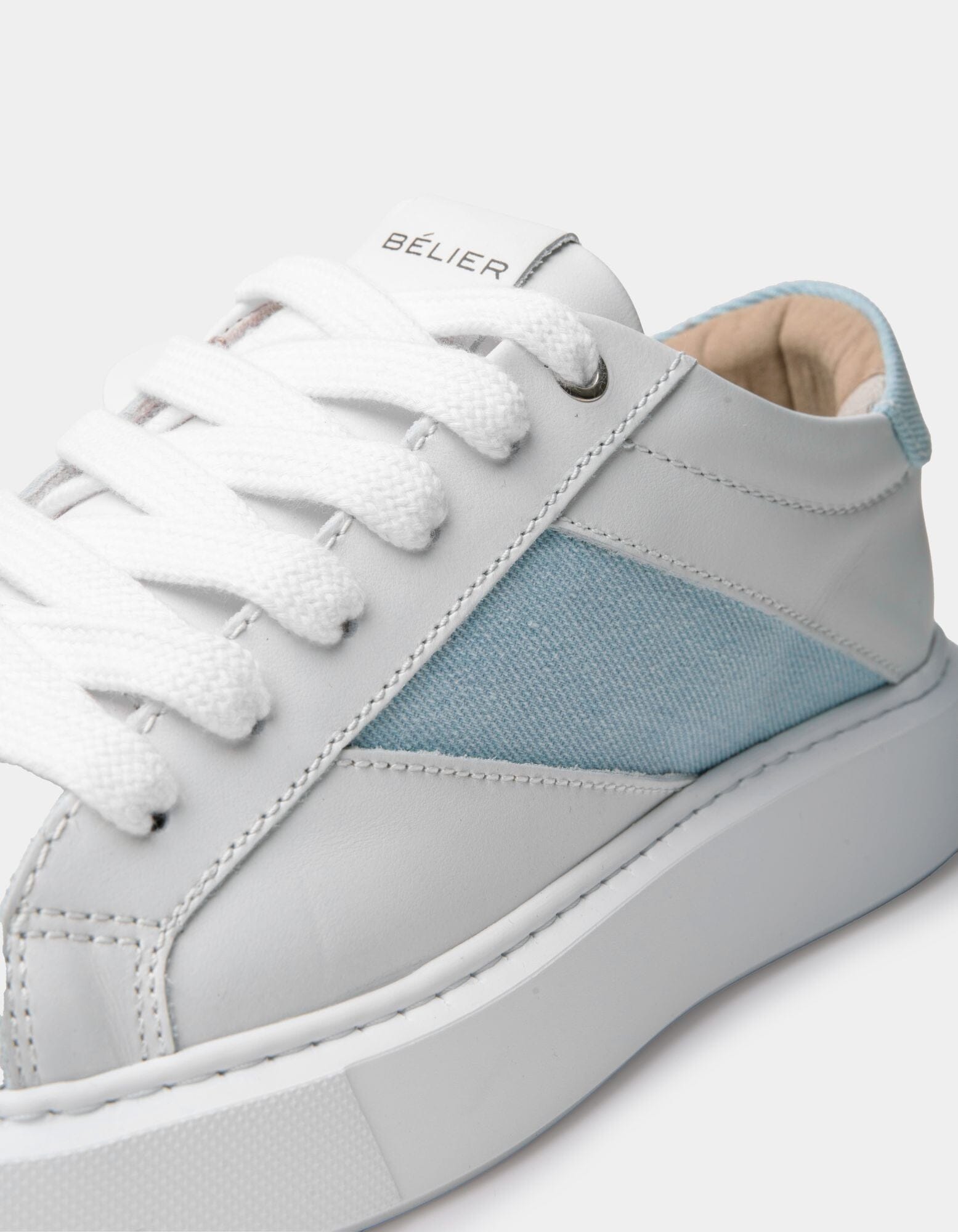 Soho White/Blue Cupsole