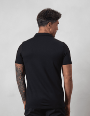 Premium Zip POLO BLACK