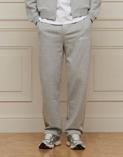 Grey Marl Logo Jogger