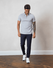 Pebble Premium S/S Zip Polo