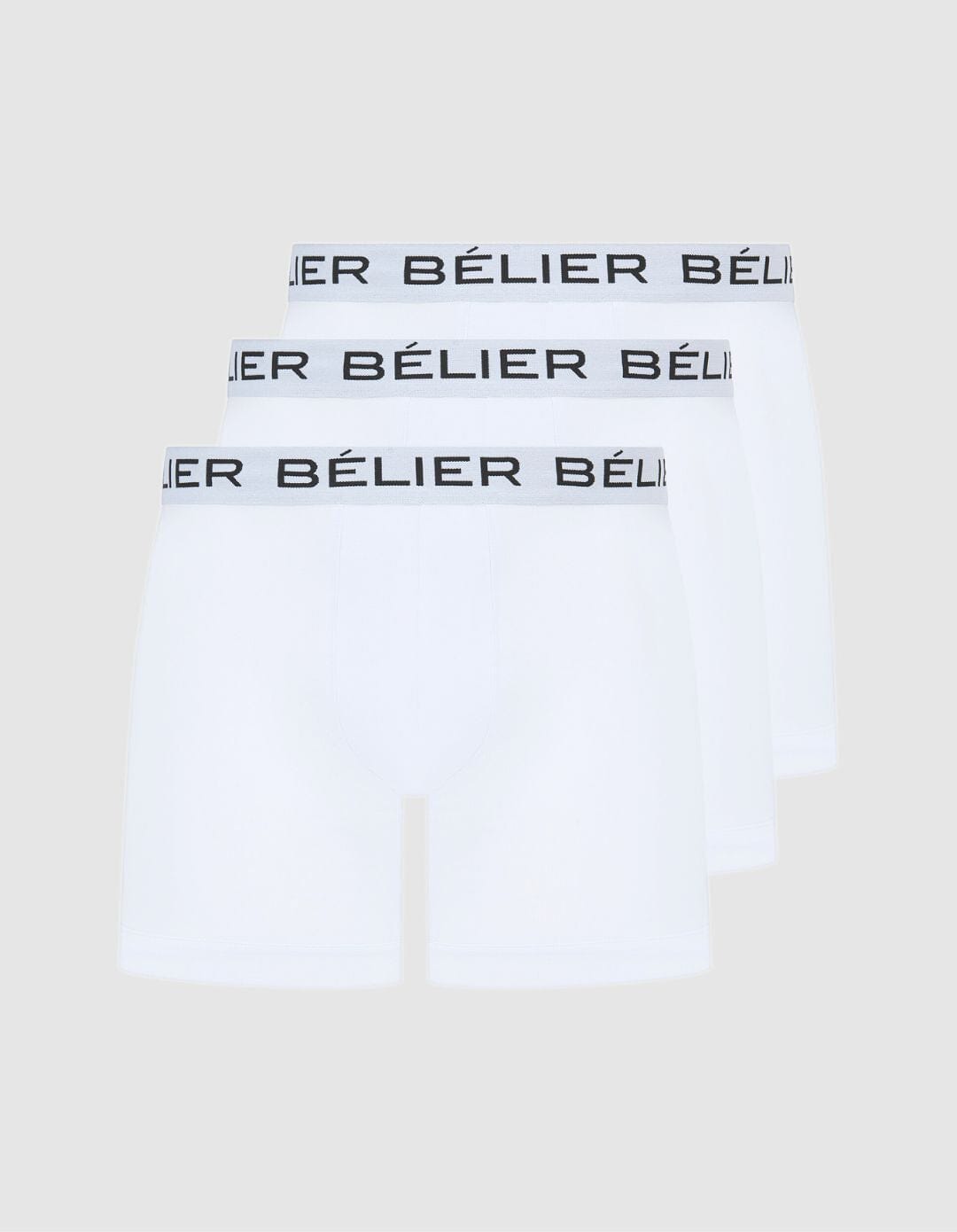 White 3 Pack Boxer Shorts