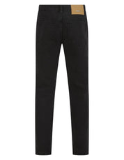 Washed Black Straight Leg Jeans