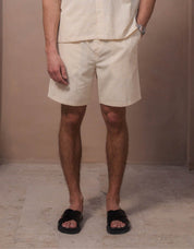 Dorian Stripe Short - Yellow
