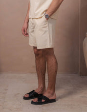 Dorian Stripe Short - Yellow