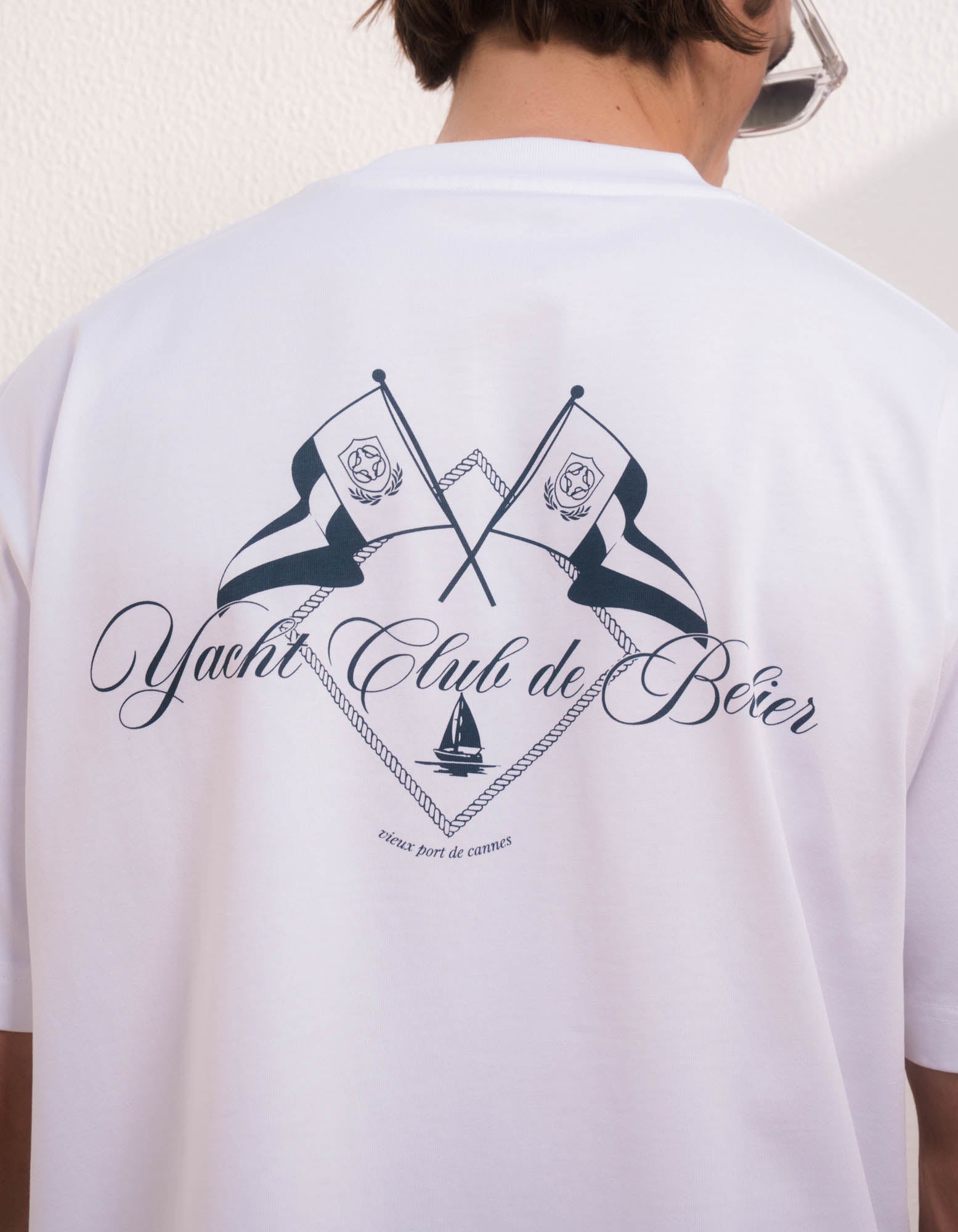 Yacht Club Graphic T-Shirt - White