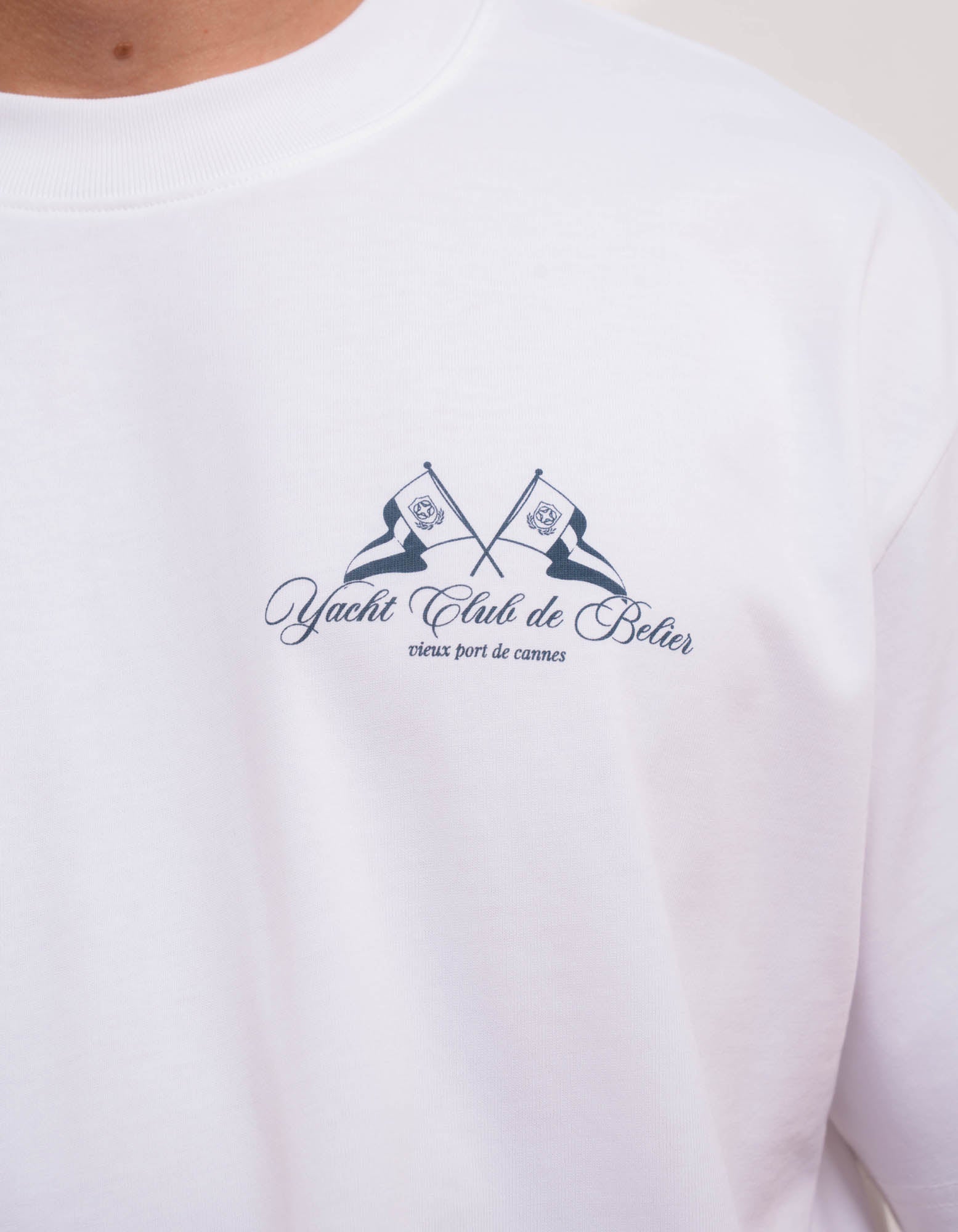 Yacht Club Graphic T-Shirt - White