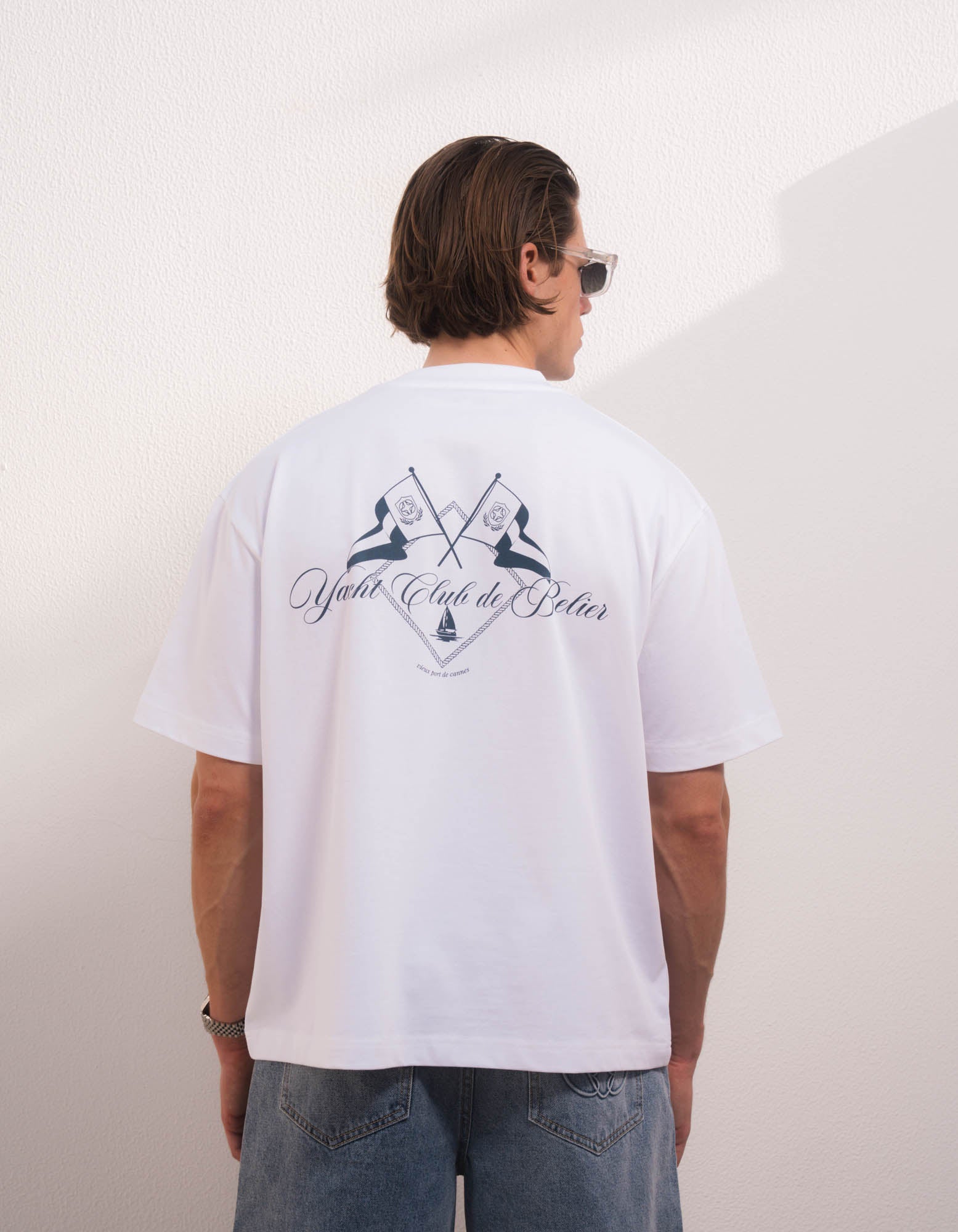 Yacht Club Graphic T-Shirt - White