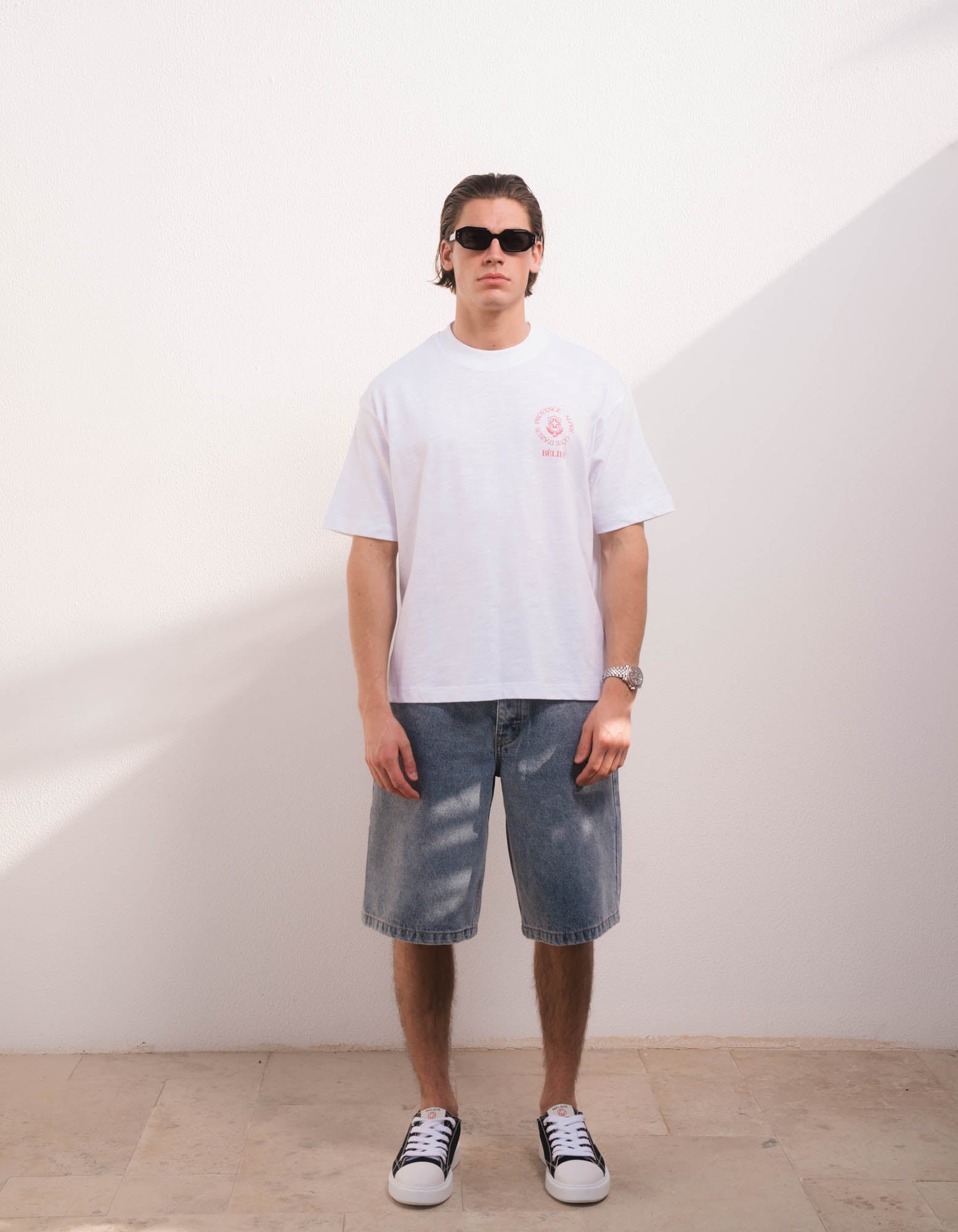 Cannes Graphic T-Shirt - White