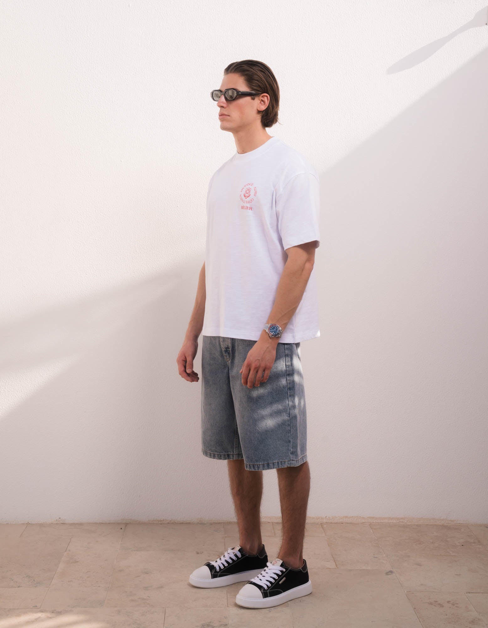 Cannes Graphic T-Shirt - White