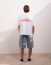 Cannes Graphic T-Shirt - White