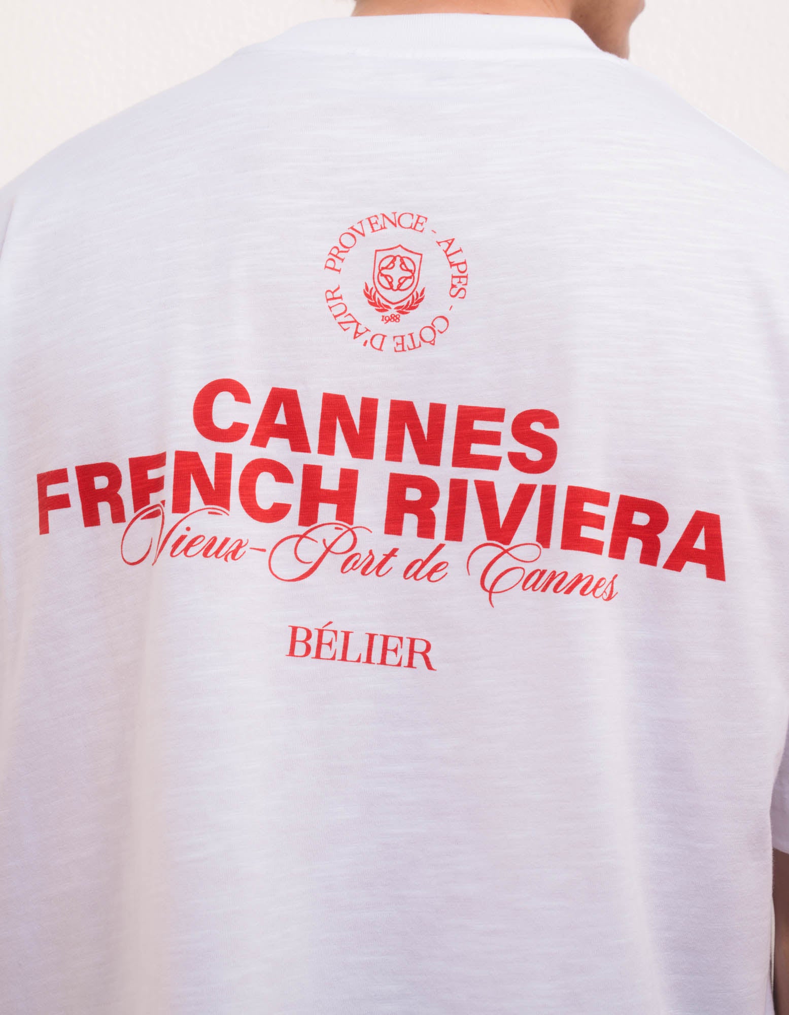 Cannes Graphic T-Shirt - White