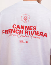 Cannes Graphic T-Shirt - White