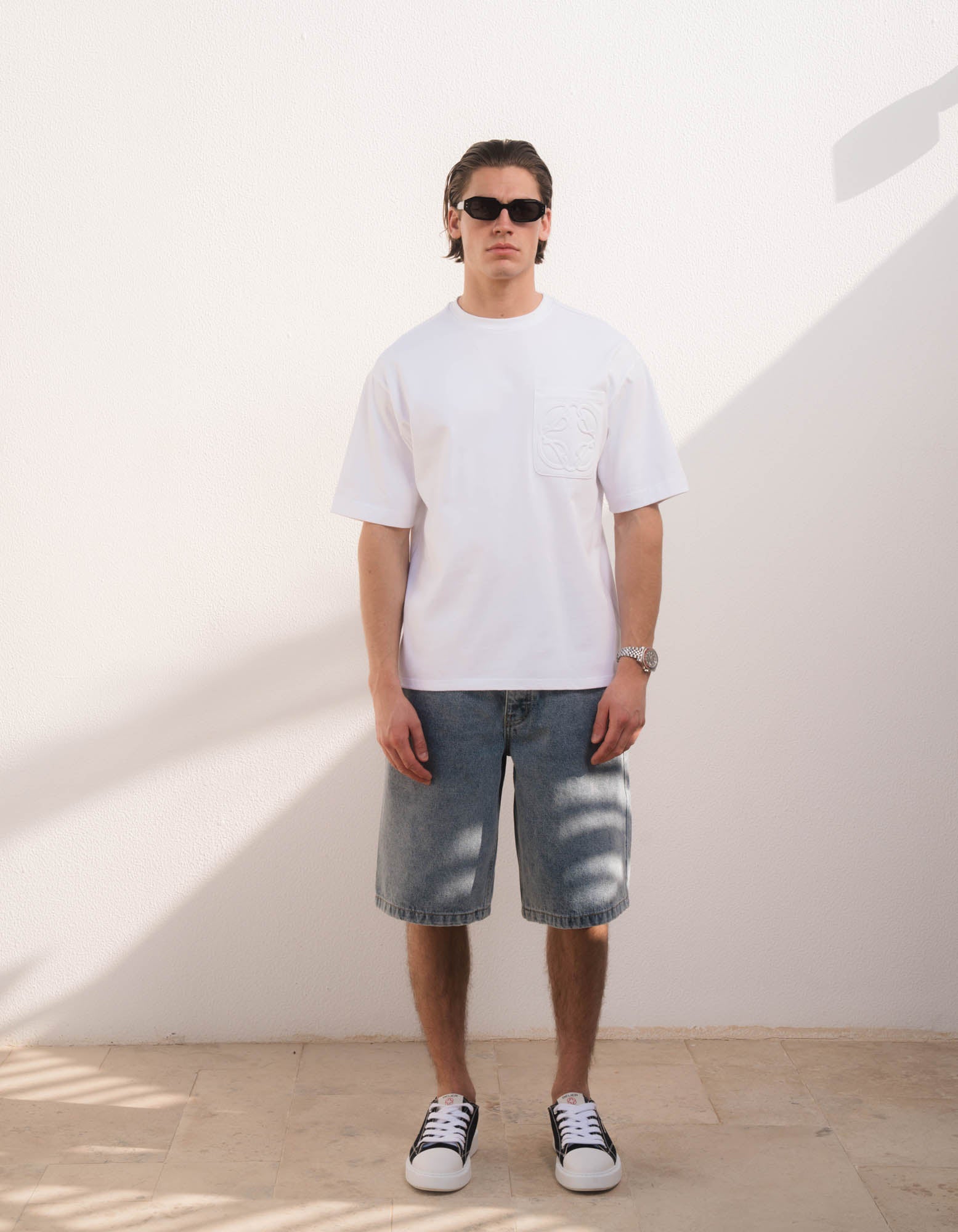 Clyde Denim Jort - Blue