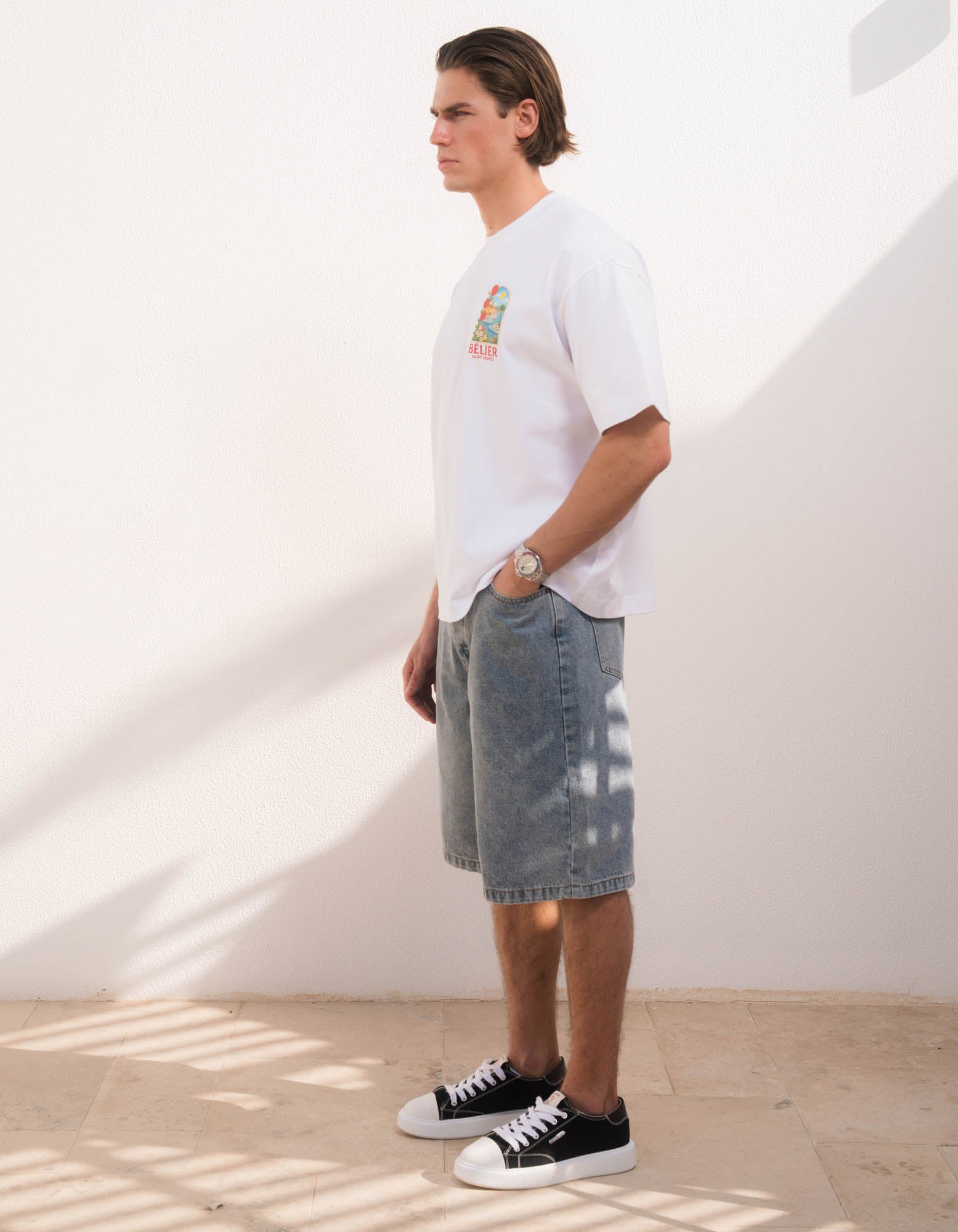 St.Tropez Arch T-Shirt - White