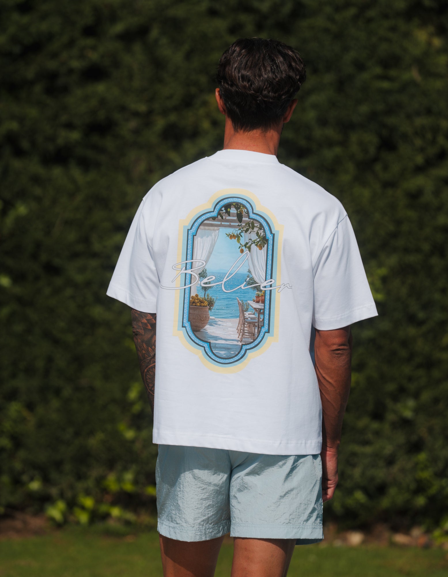 Sicilian View T-Shirt - White