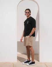 Cannes Graphic T-Shirt - Black