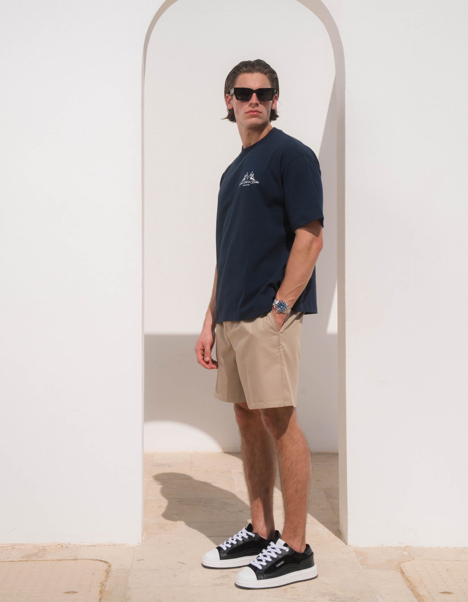 Yacht Club Graphic T-Shirt - Navy