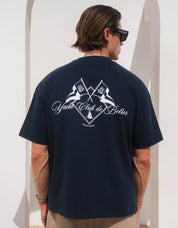 Yacht Club Graphic T-Shirt - Navy